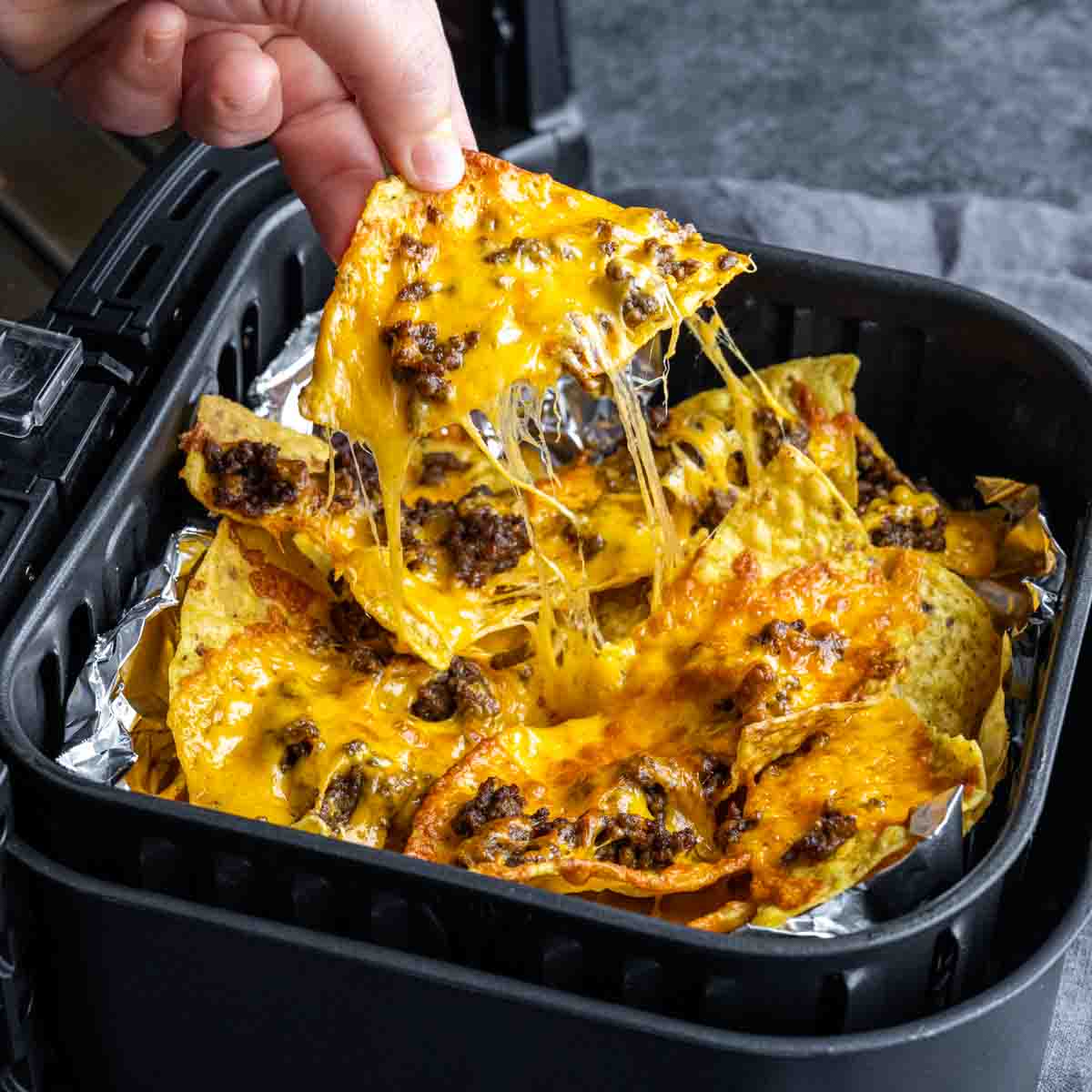 Air Fryer Nachos