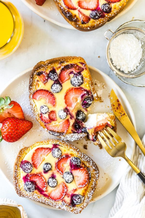 Air Fryer Yogurt Custard Toast