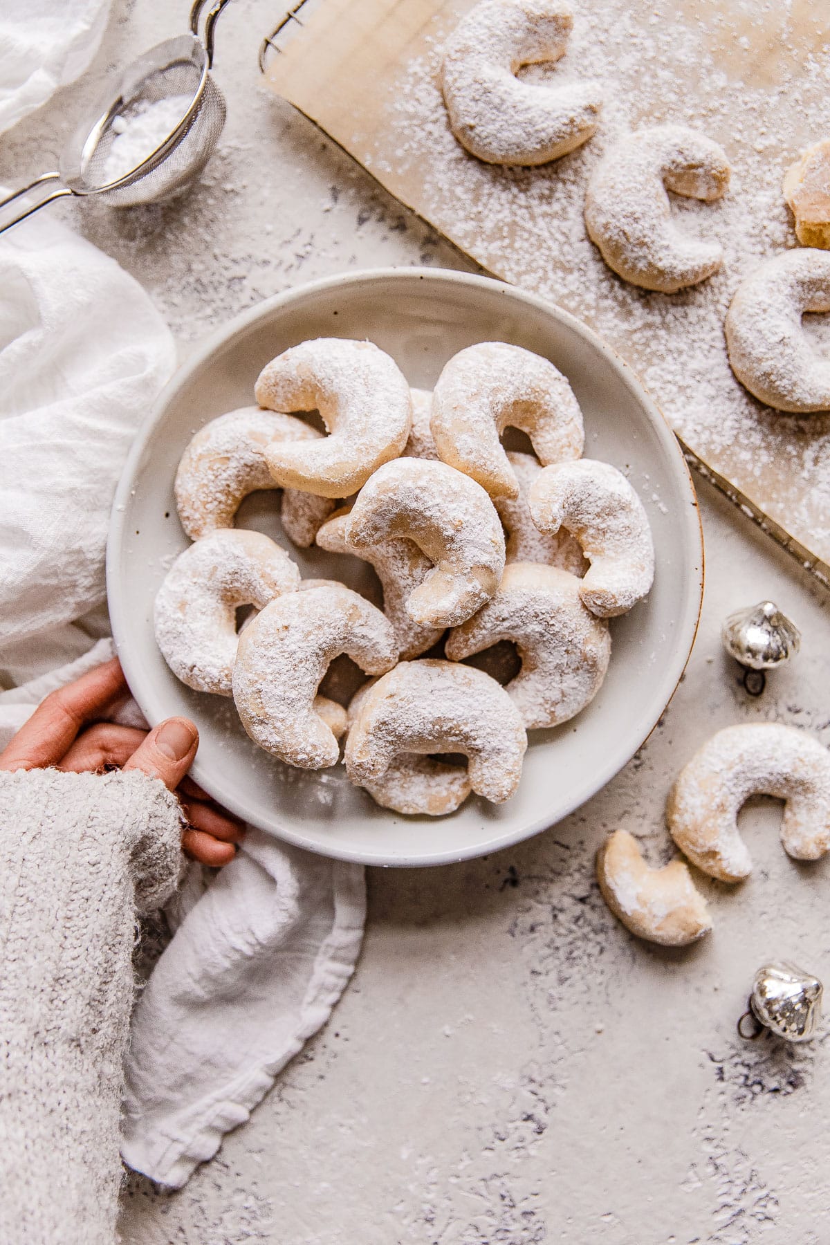 Almond Crescents
