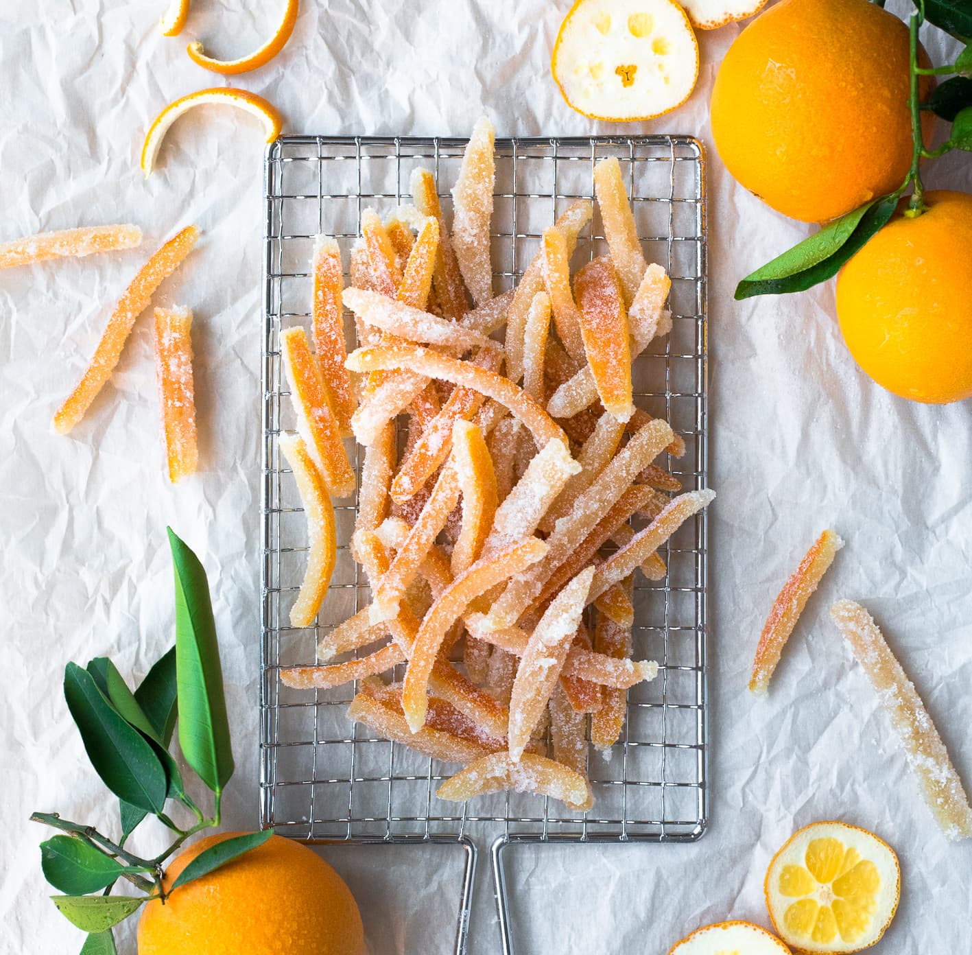 candied Orange Peels
