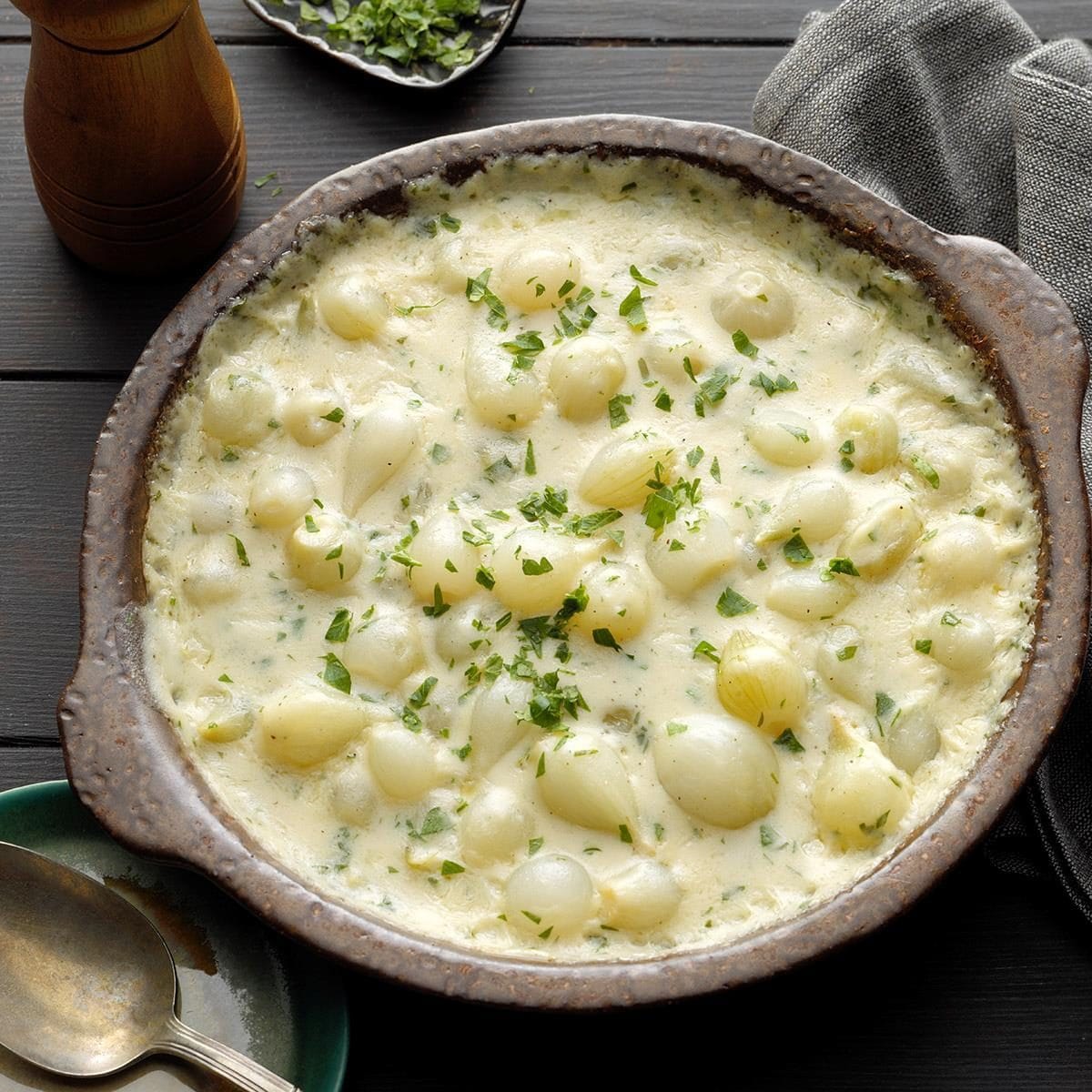 delicious homemade Creamed Onions recipe