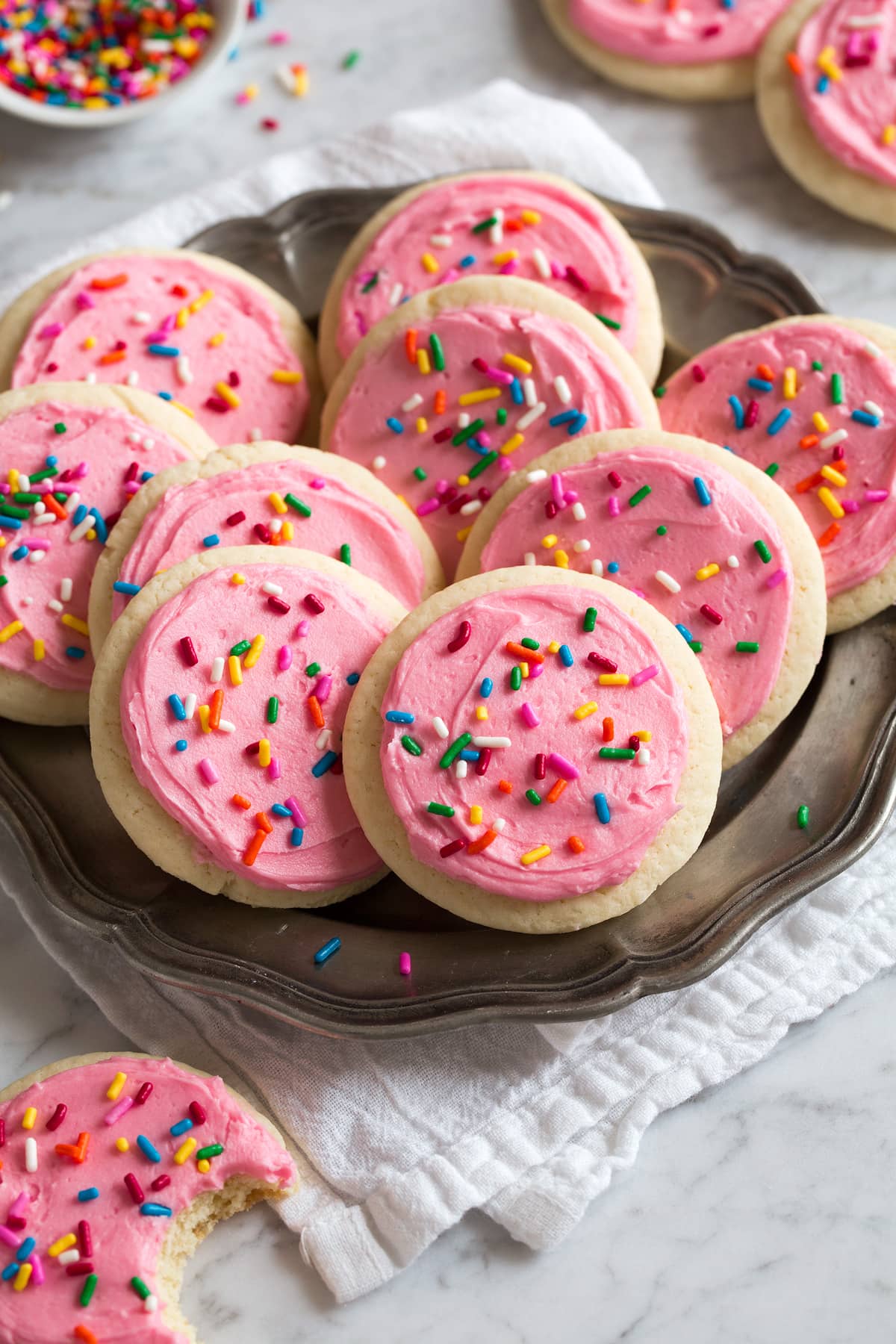 Frosted Sugar Cookies