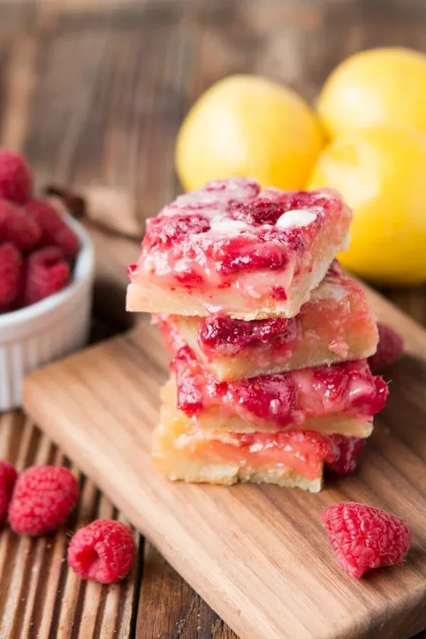 Raspberry Lemon Bars