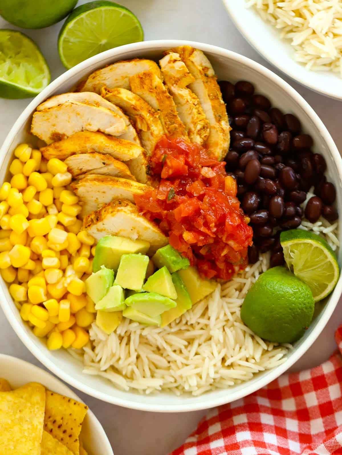 10-Minute Microwave Burrito Bowl