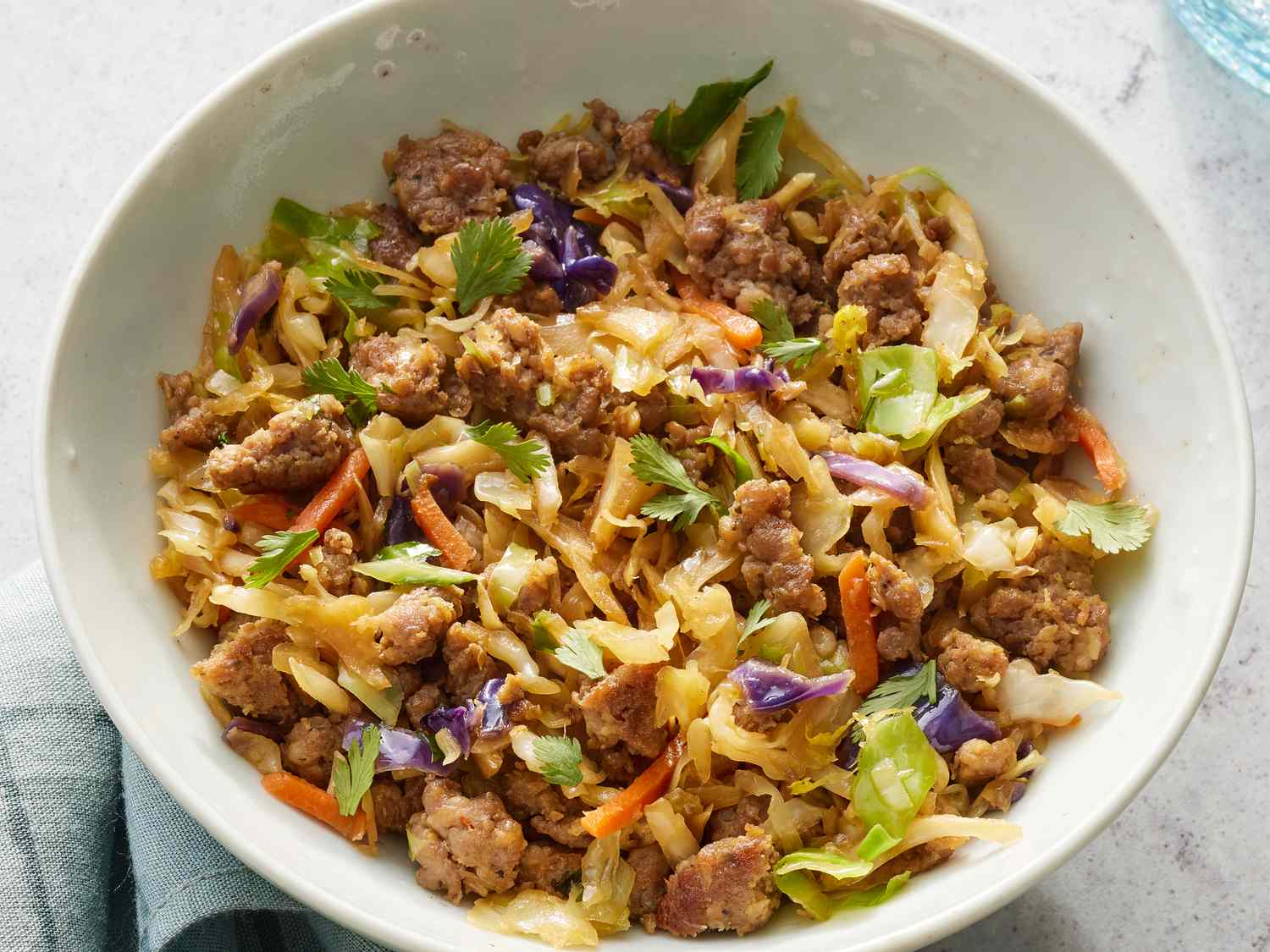 Insanely Fast Egg Roll Bowls