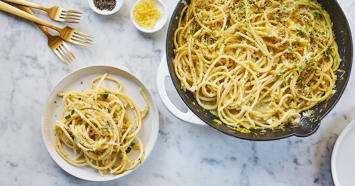 Insanely Fast One-Pot Pasta Limone