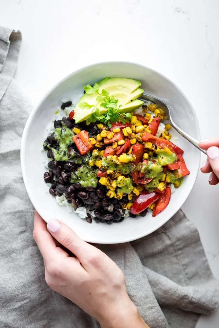 15-Minute Vegan Burrito Bowl