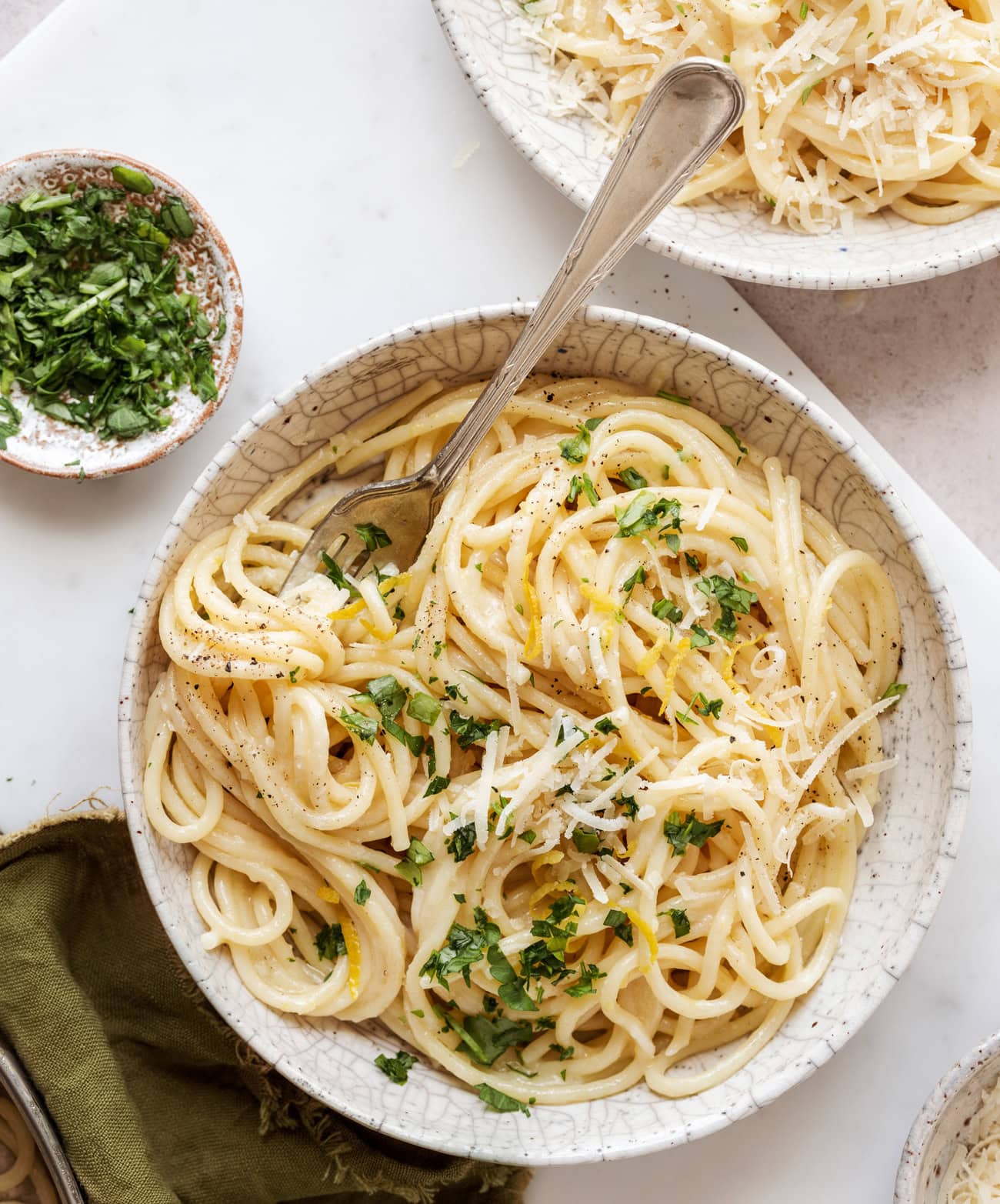 4-Ingredient Lemon Pasta