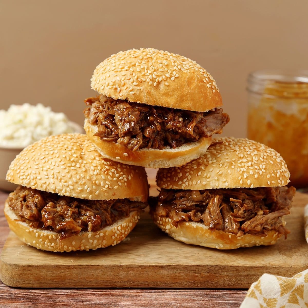 4-Ingredient Root Beer Pulled Pork Sandwiches
