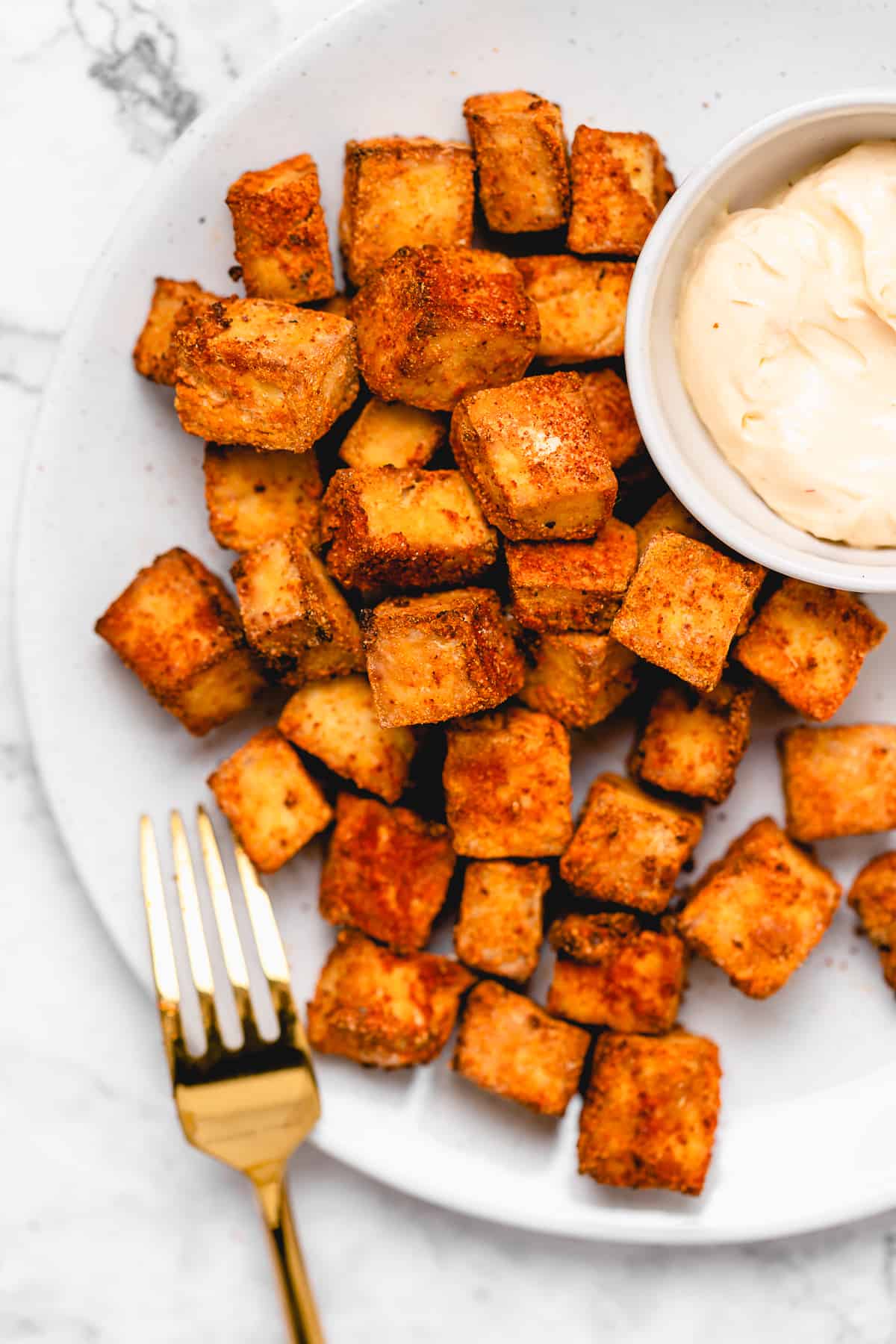 Air Fryer Crispy Tofu