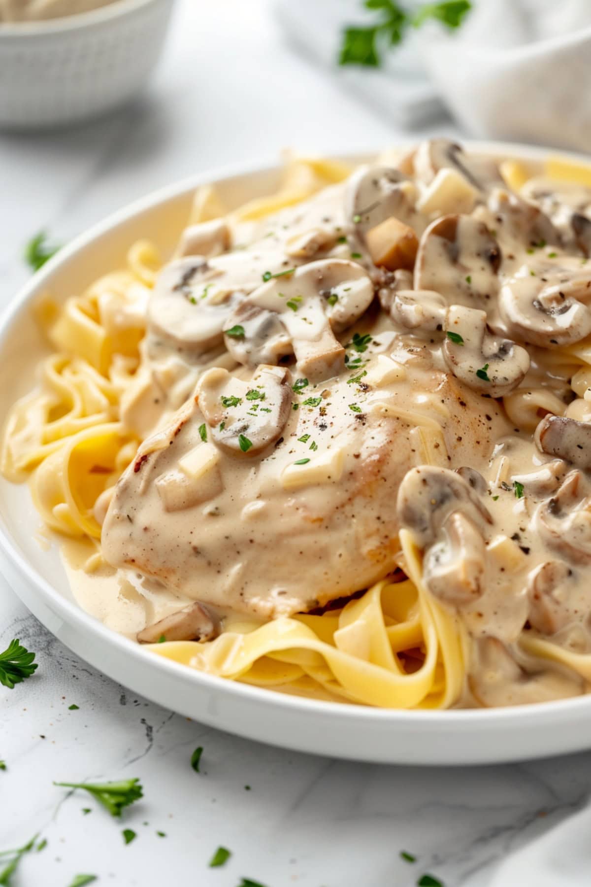 Chicken Stroganoff