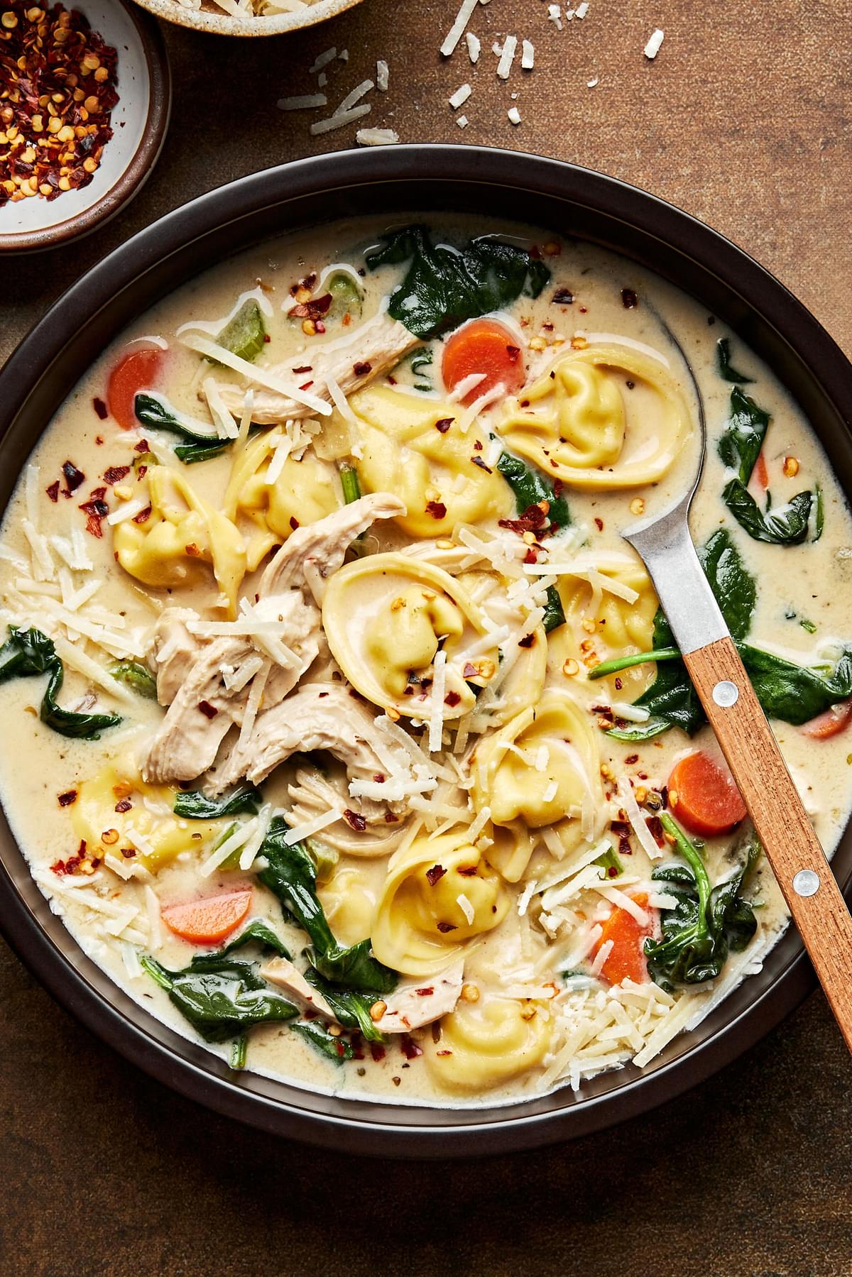 Chicken Tortellini Soup