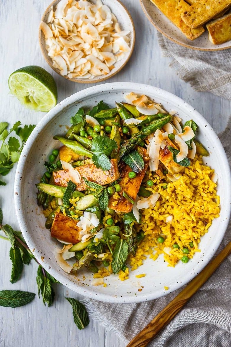 Coconut Curry Rice Bowl Recipe