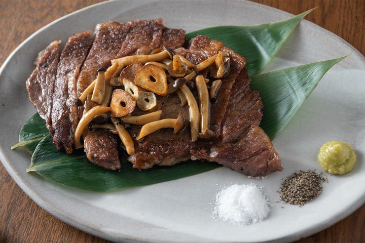 Idaho - Wagyu Beef with Wild Morel Mushrooms ($155)