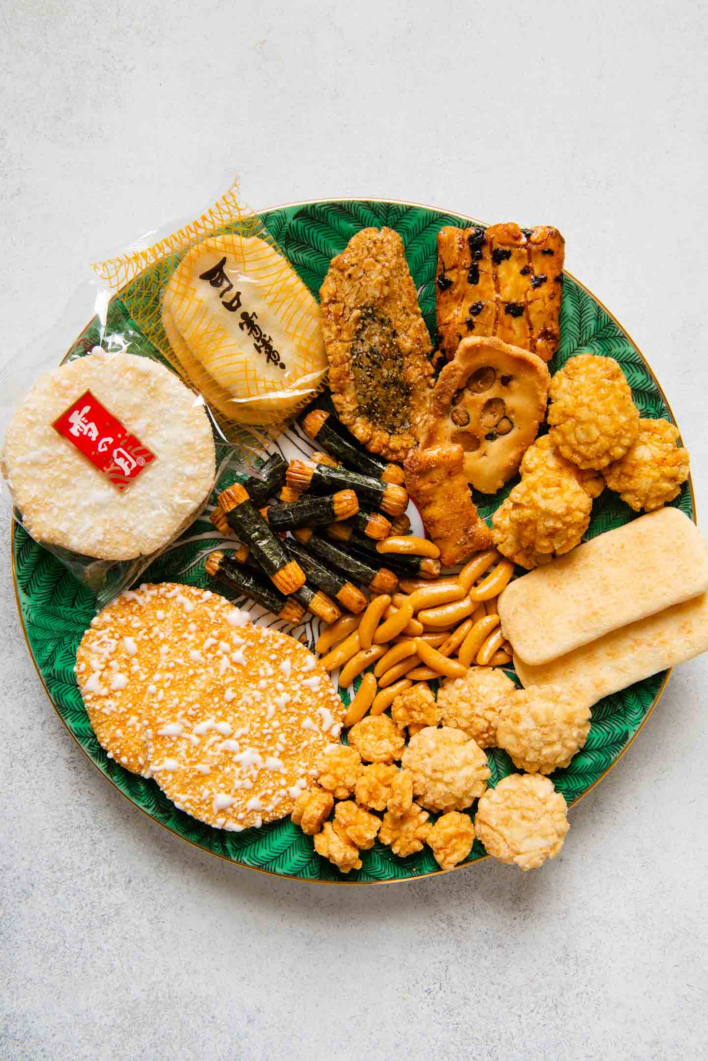 Japan Snack: Senbei Rice Crackers