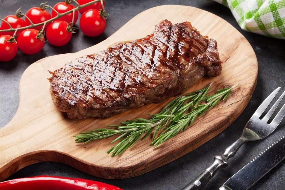 Kansas: Dry-Aged Kansas City Strip Steak