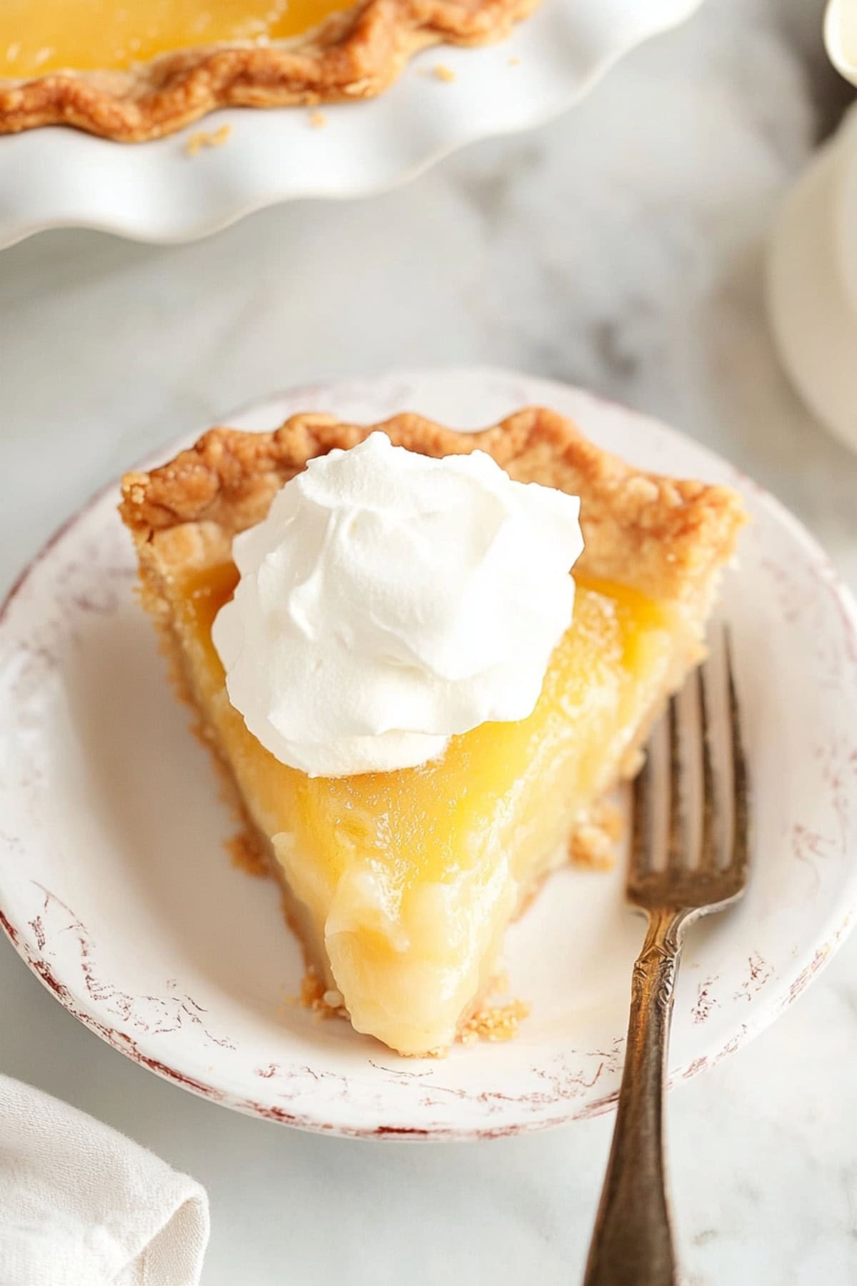 Old Fashioned Vinegar Pie