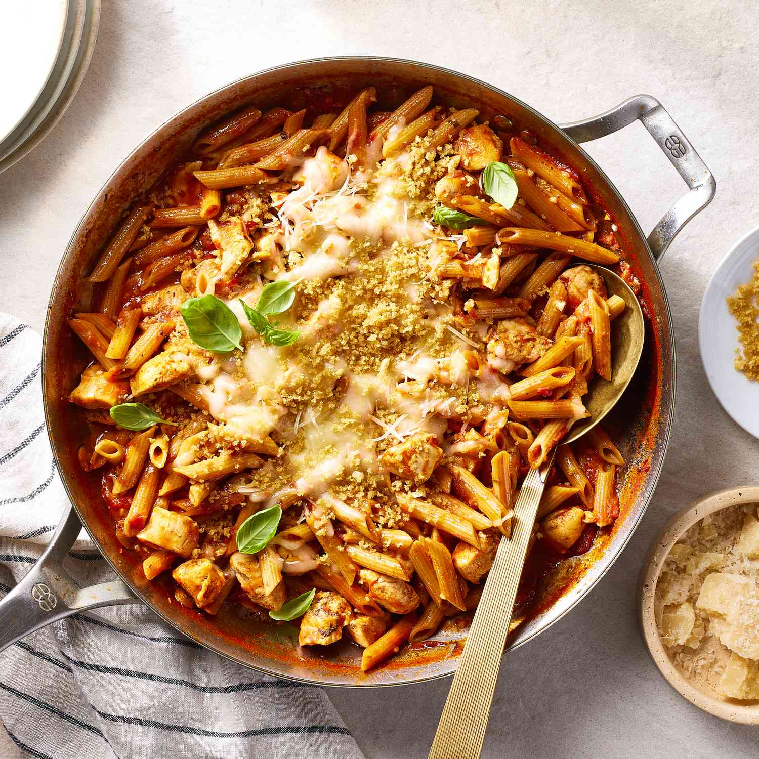 One-Pan Chicken Parmesan