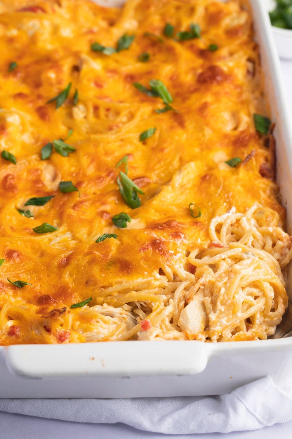 Rotel Chicken Spaghetti