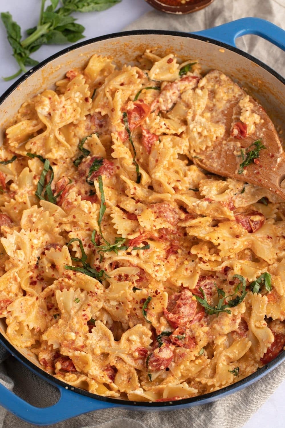 TikTok Baked Feta Pasta