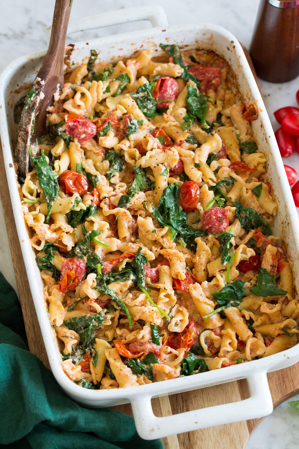 TikTok Baked Feta Pasta