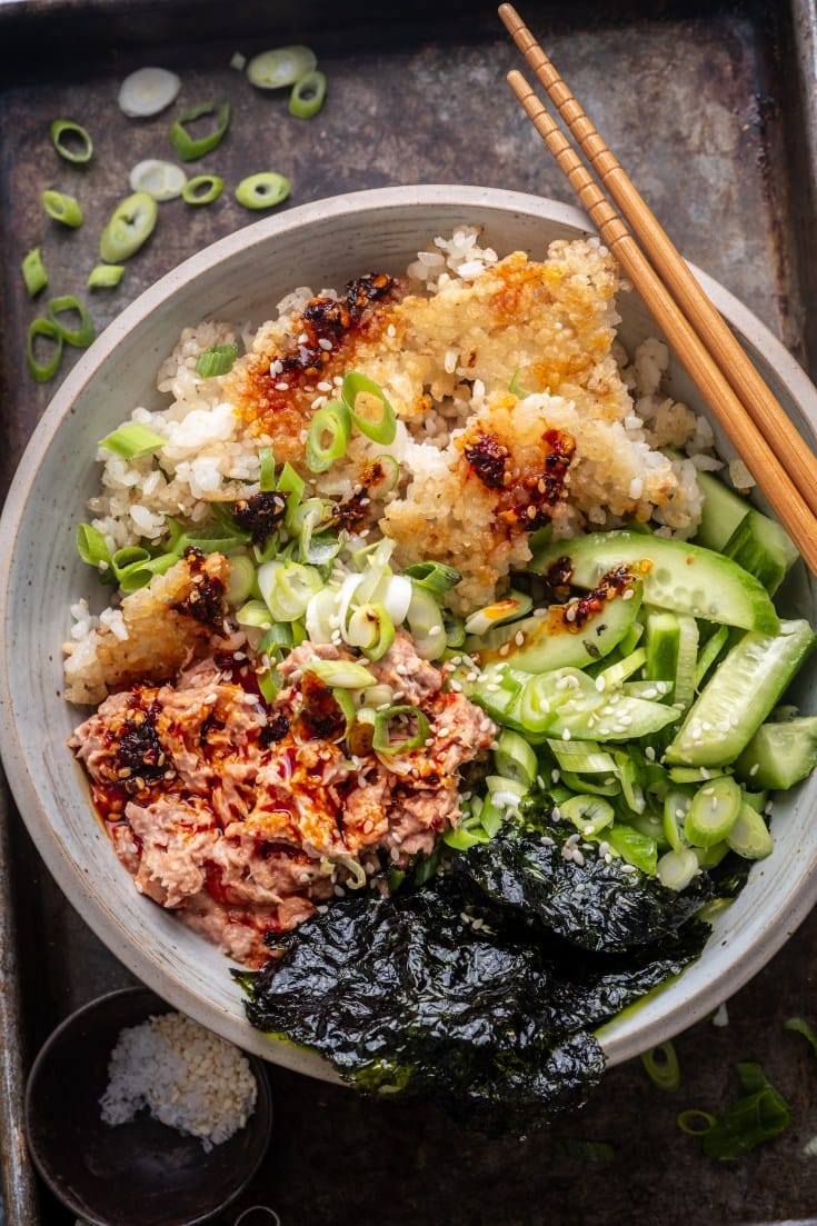 Simple Canned Tuna Bowl Recipe