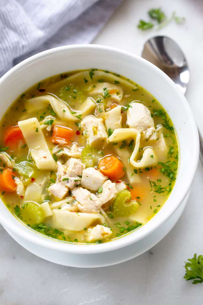 Homemade Chicken Noodle Soup Recipe