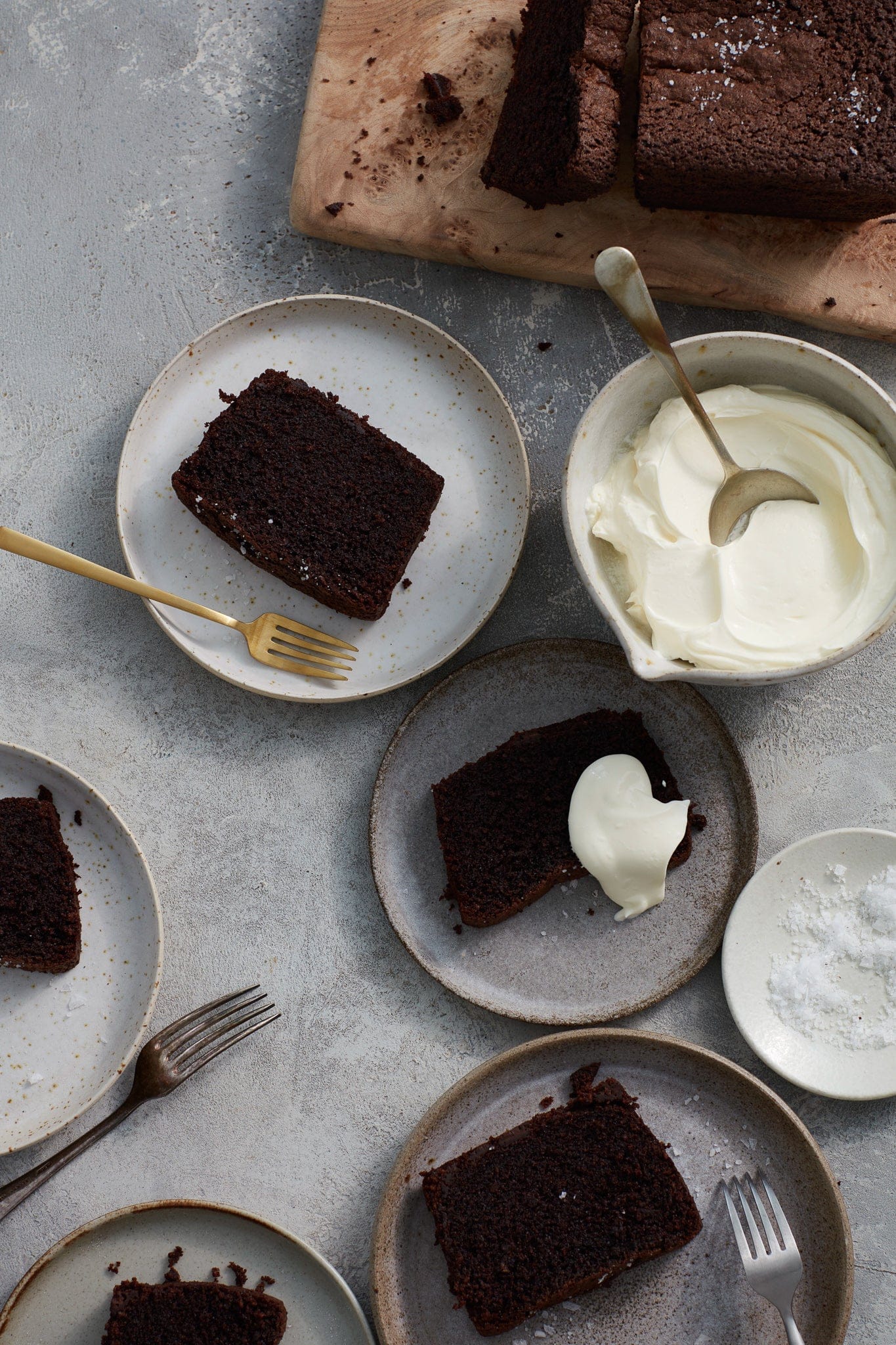 Chocolate Olive Oil Cake with Sea Salt