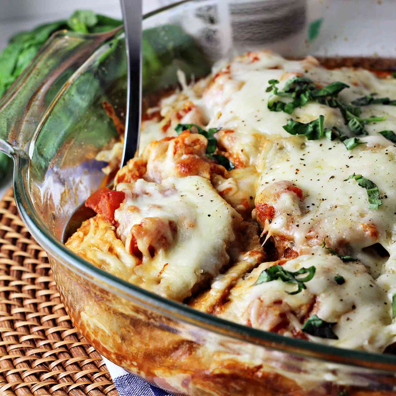 Eggplant Parmesan Bake