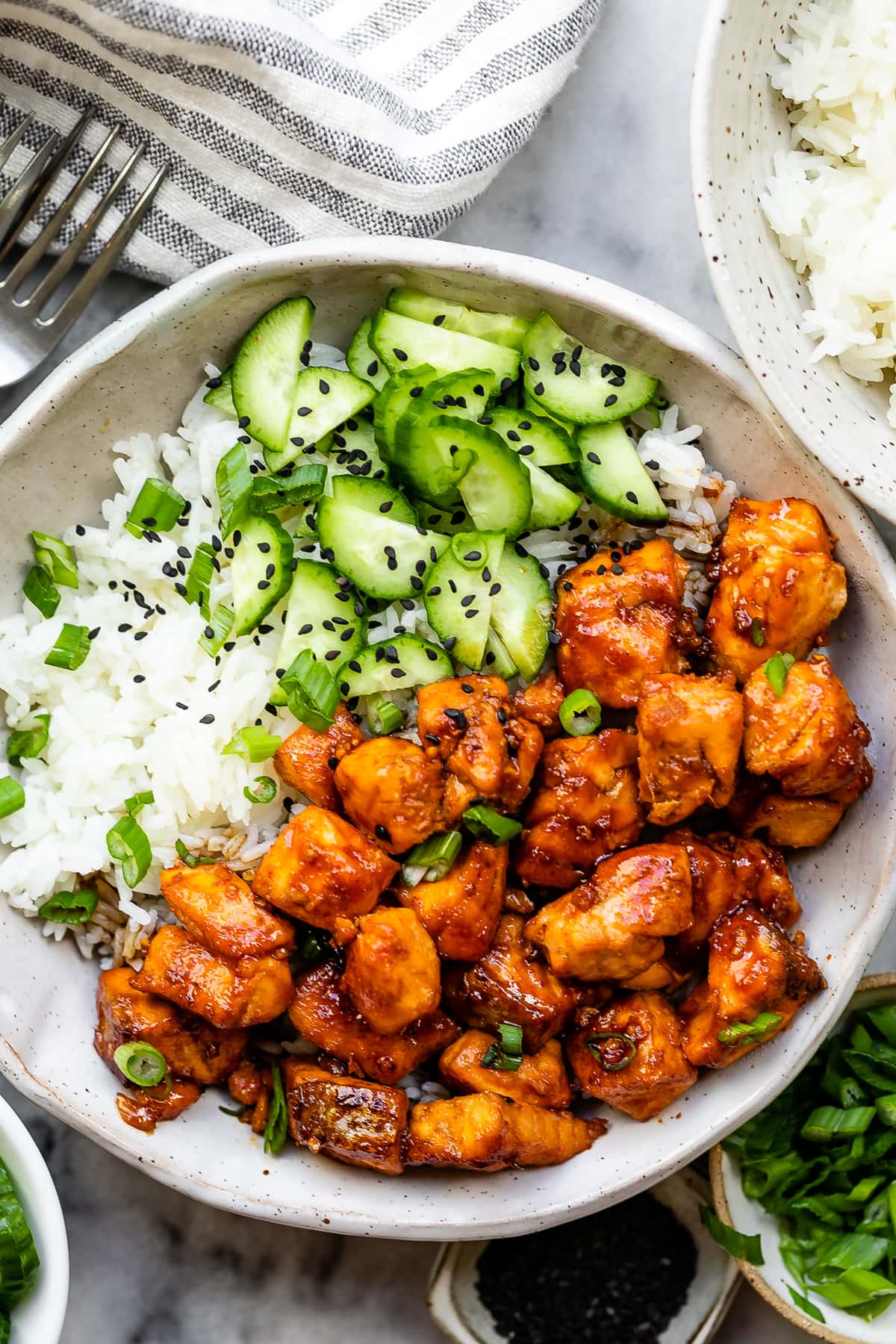 Salmon Rice Bowl