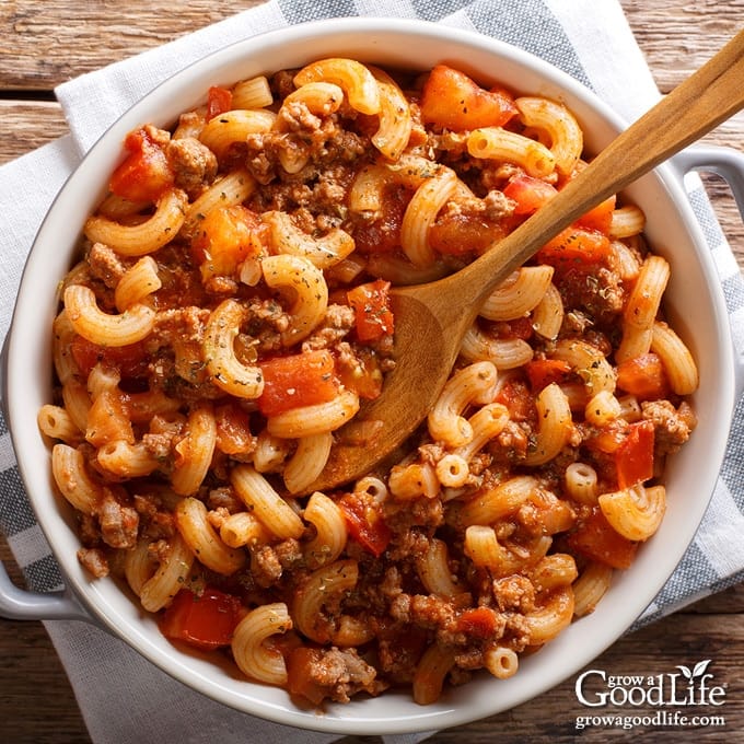 Classic American Chop Suey Recipe
