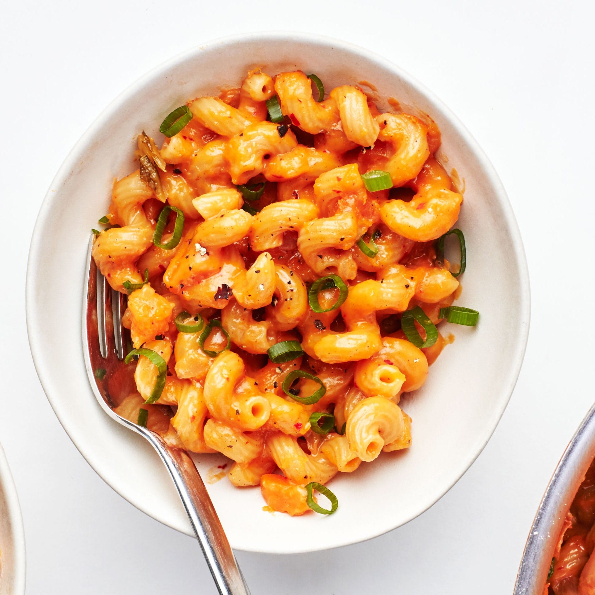 Mac and Cheese with Kimchi