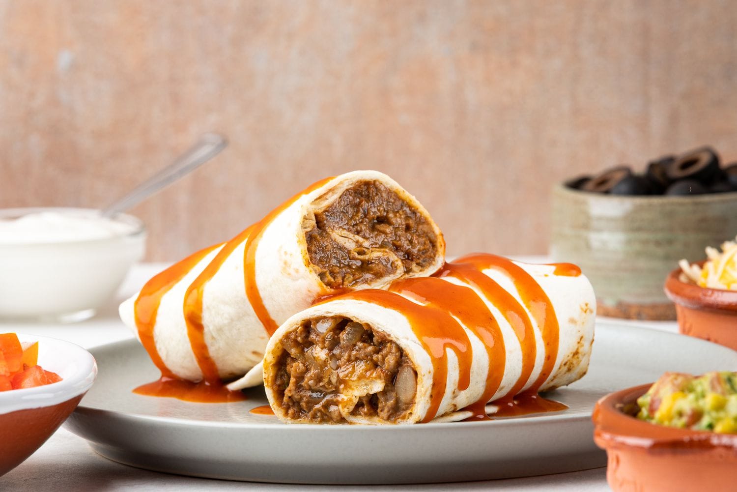 Beef and Bean Burrito Recipe