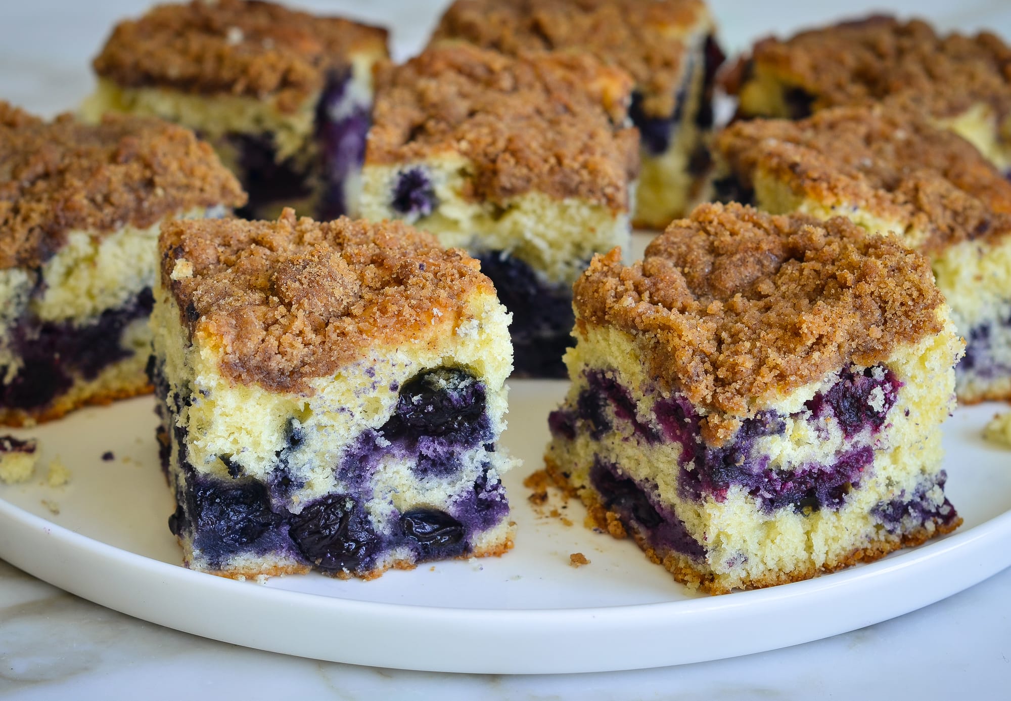 Streusel Blueberry Cake