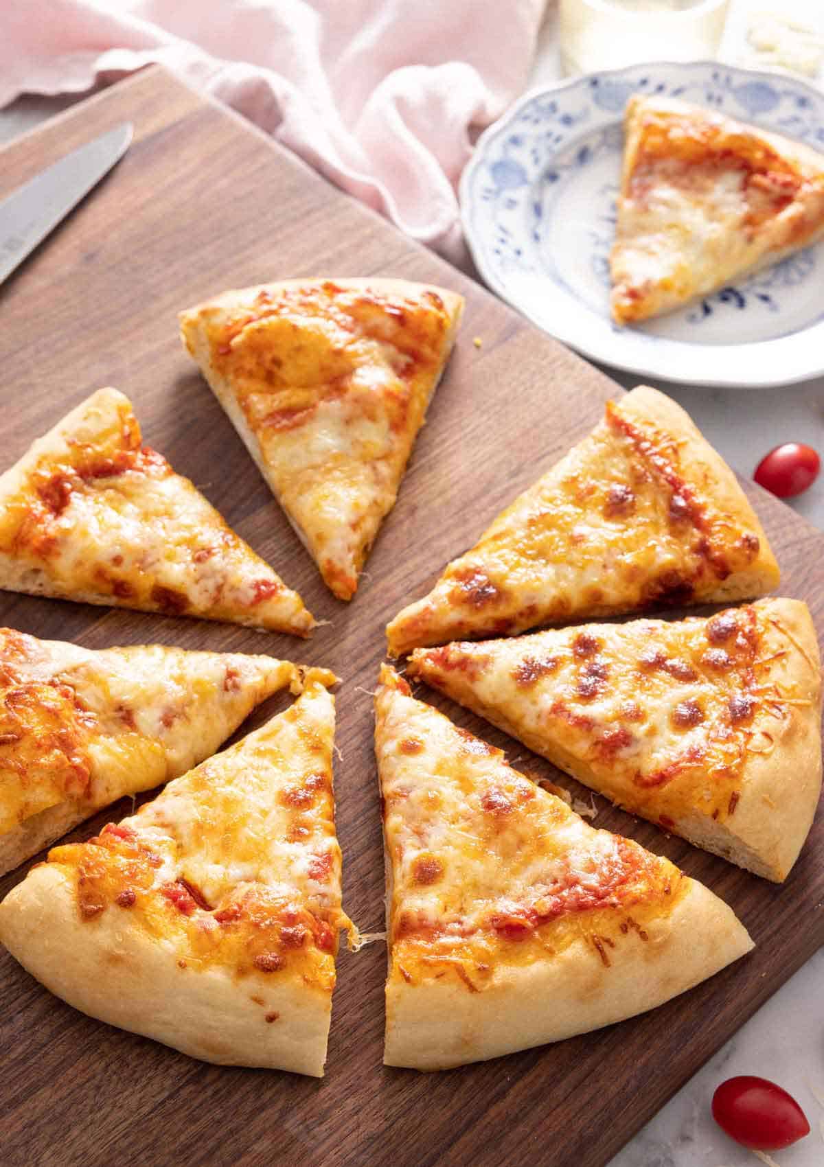 Basic Cheese Pizza Recipe