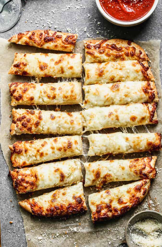 Cheesy Bread Sticks Recipe
