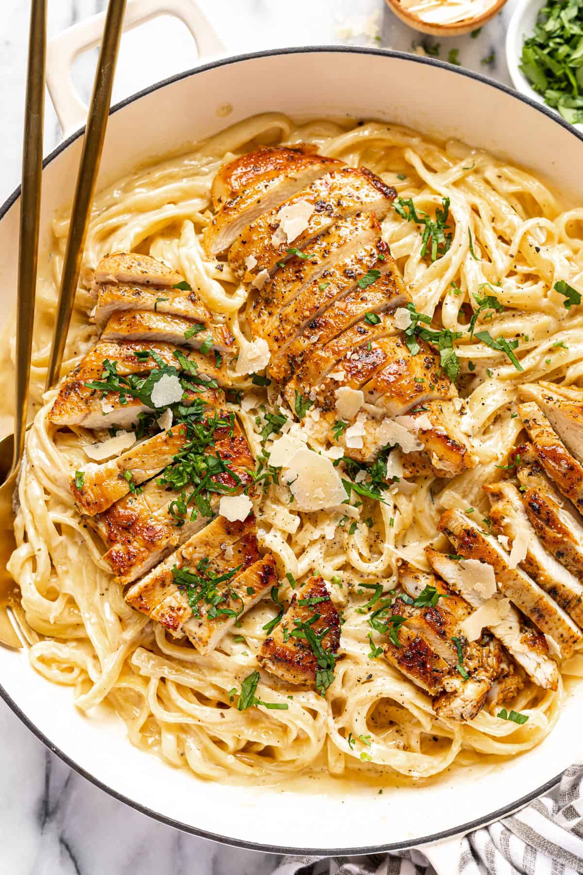 Chicken Fettuccine Alfredo