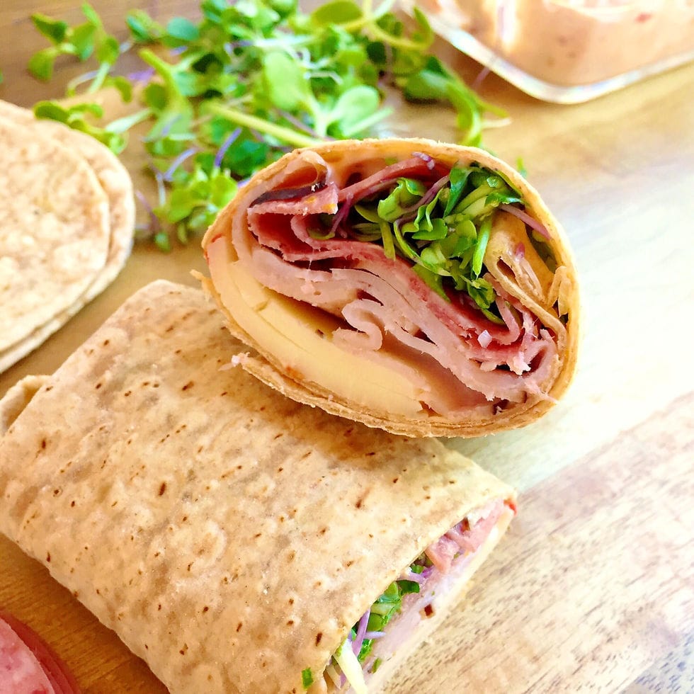 Simple Cold Cut Wrap