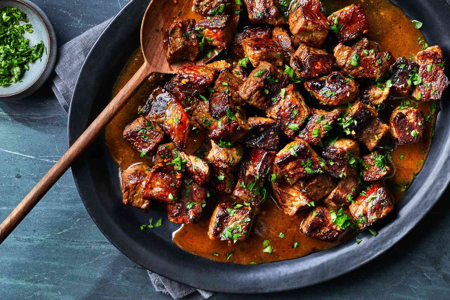 Garlic Butter Steak Bites Recipe