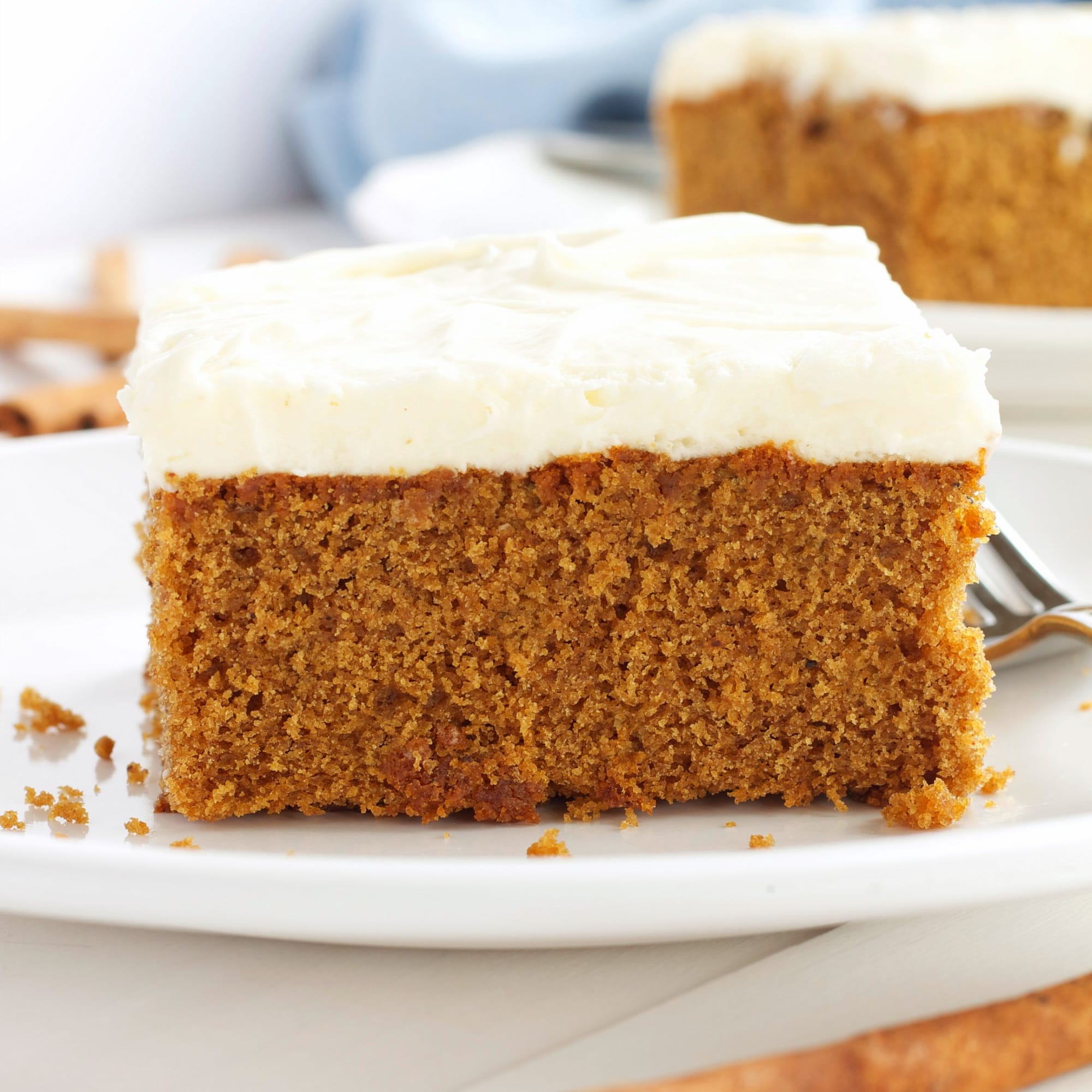 Gingerbread Spice Cake with Cream Cheese Frosting