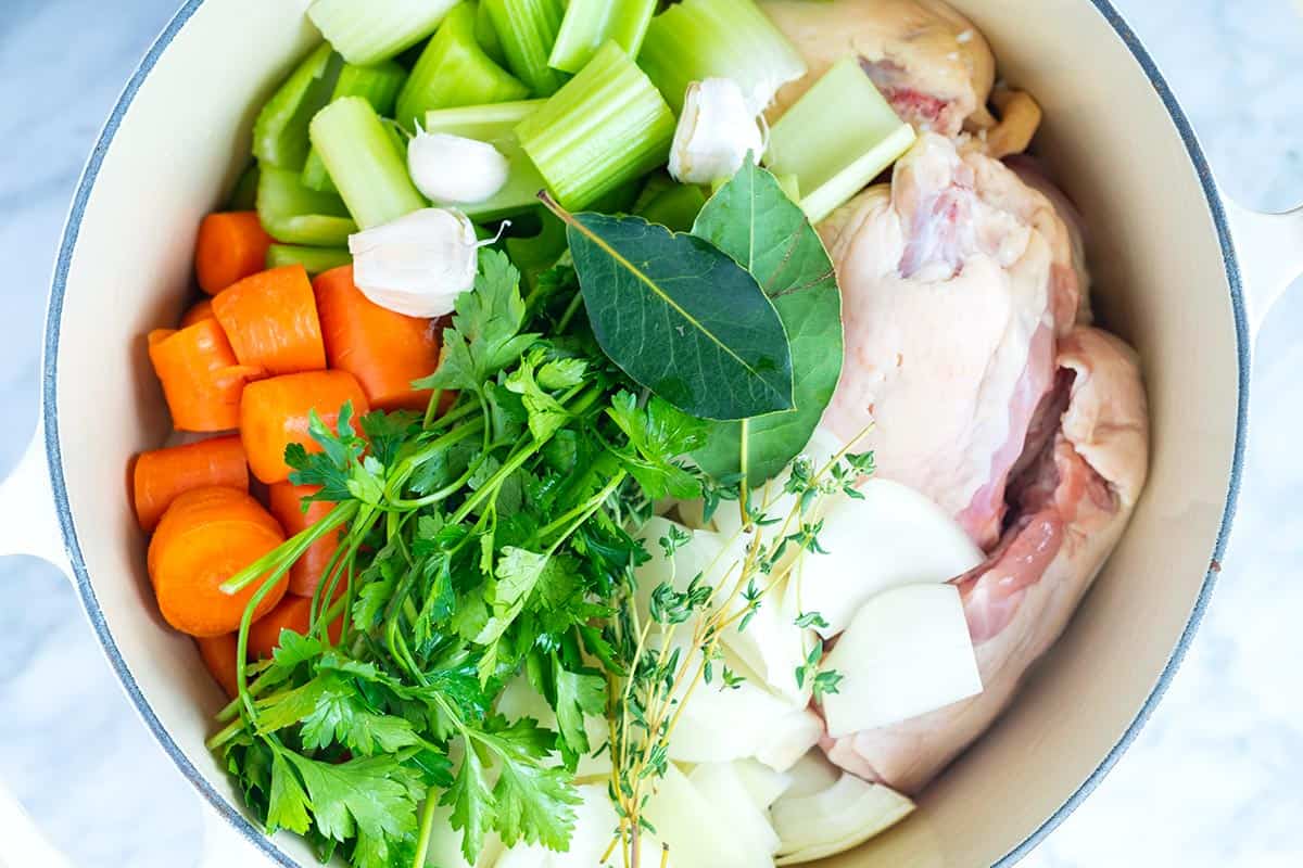 Homemade Chicken Stock Recipe