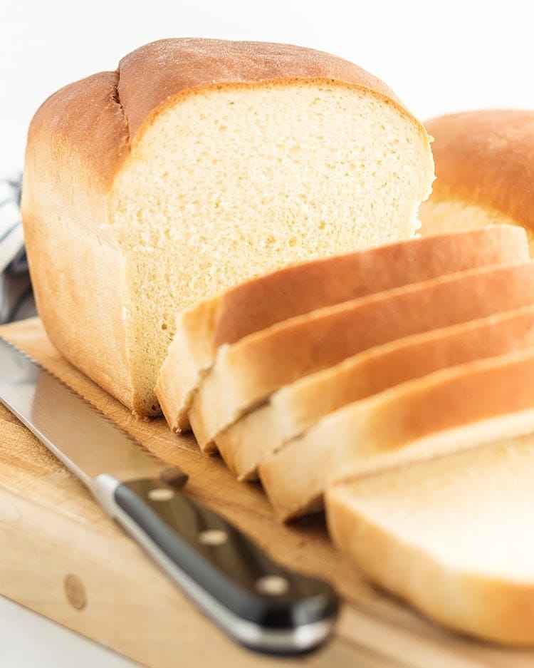 loaf of white bread