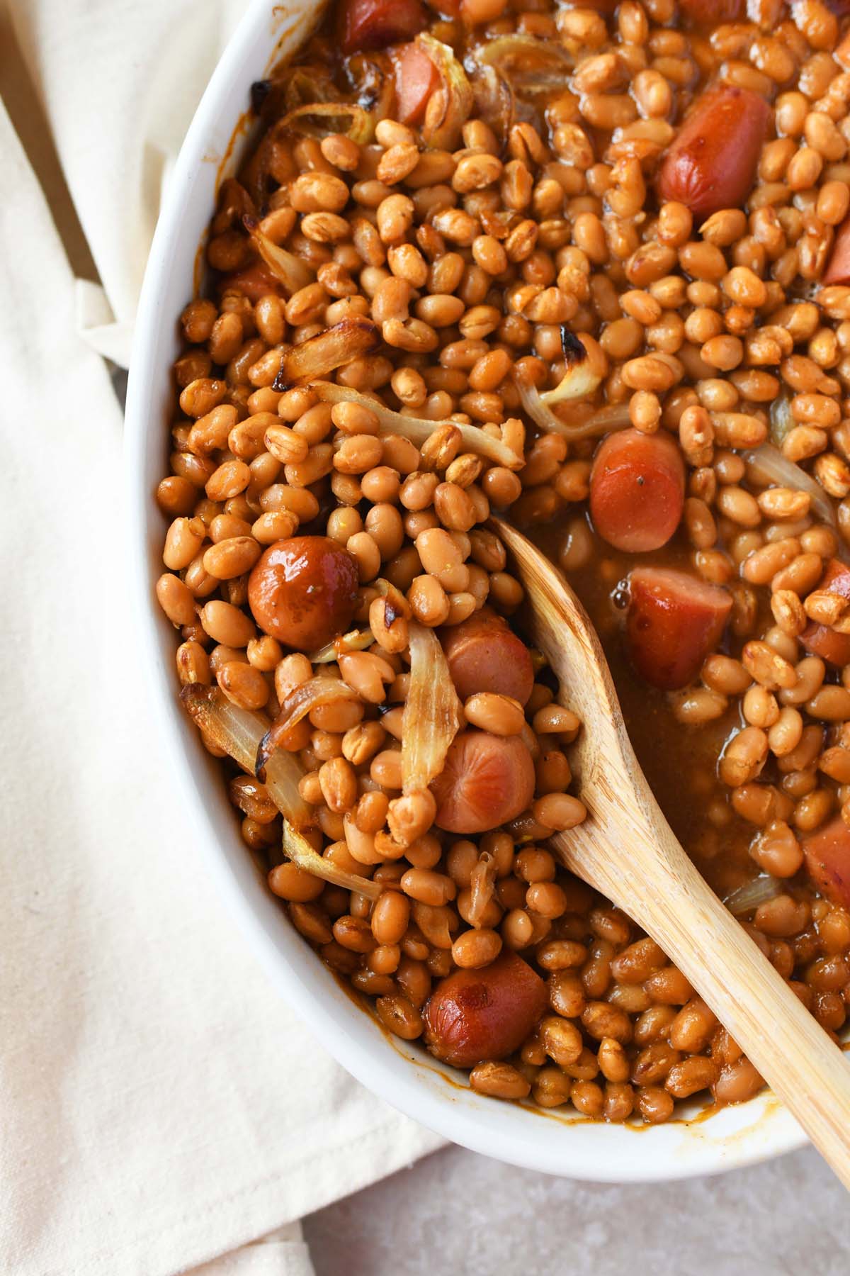 Hot Dog and Bean Casserole Recipe