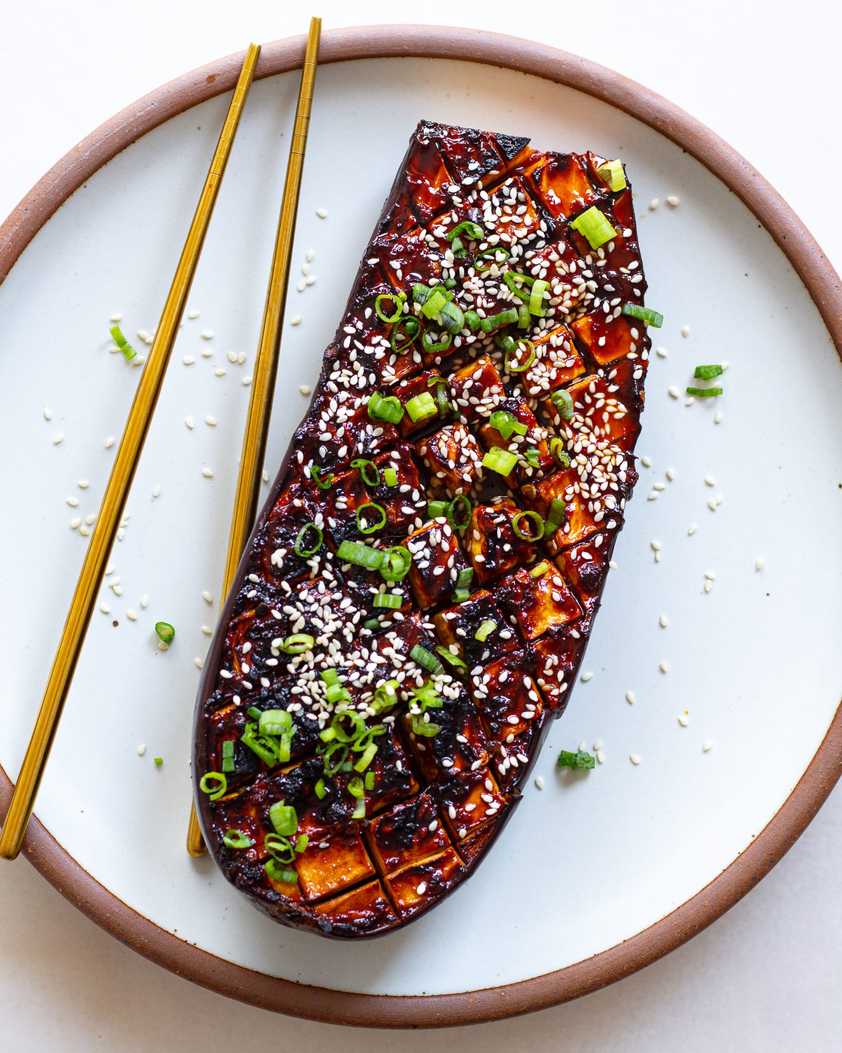 Japanese Miso-Glazed Eggplant