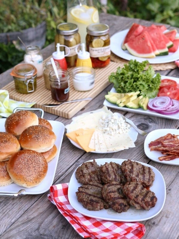 Build-Your-Own Burger Bar Recipe