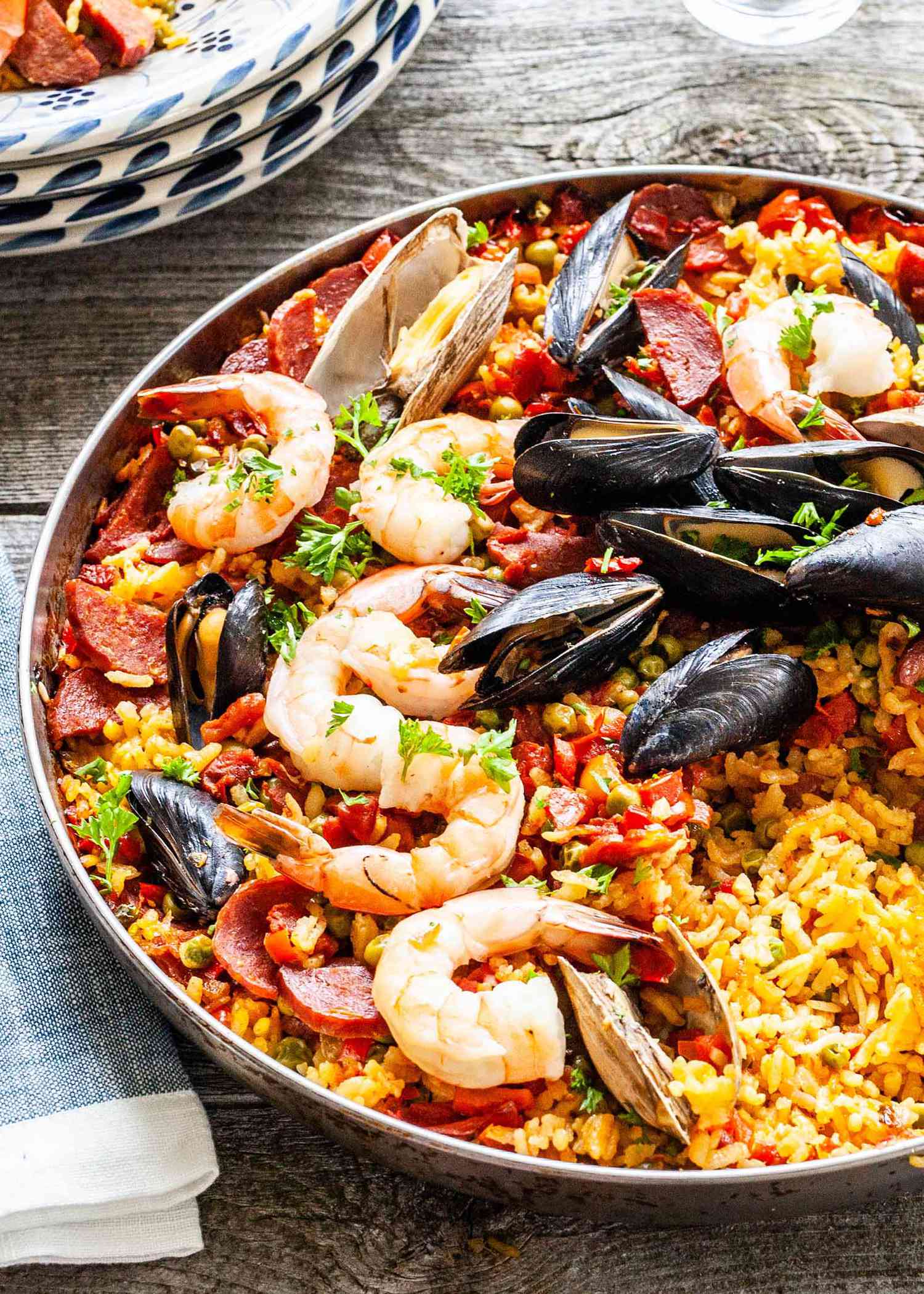 5. Seafood Paella Recipe