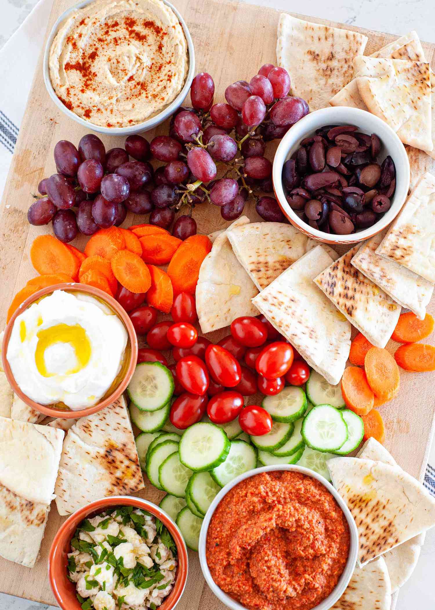 15-Minute Mediterranean Mezze Recipe