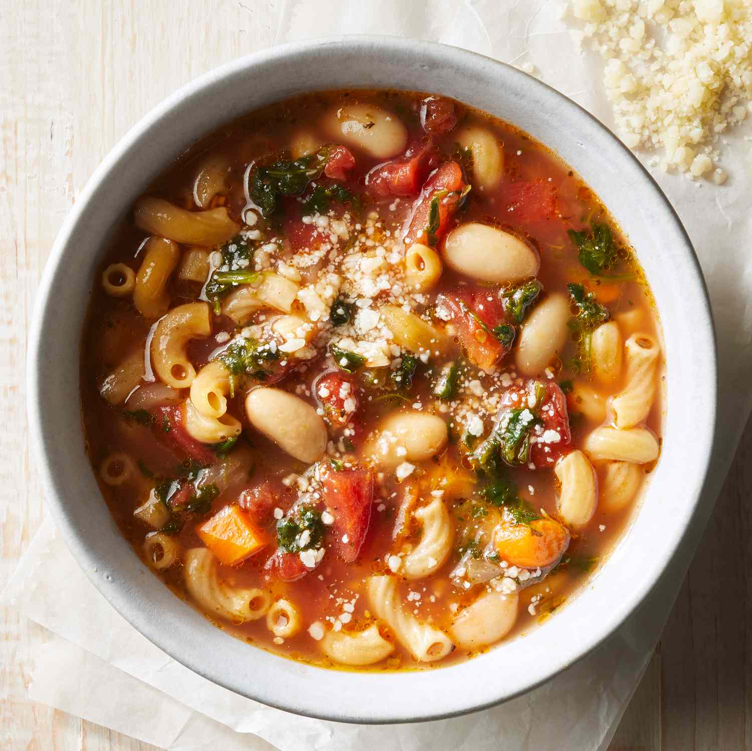 White Bean and Pasta Soup
