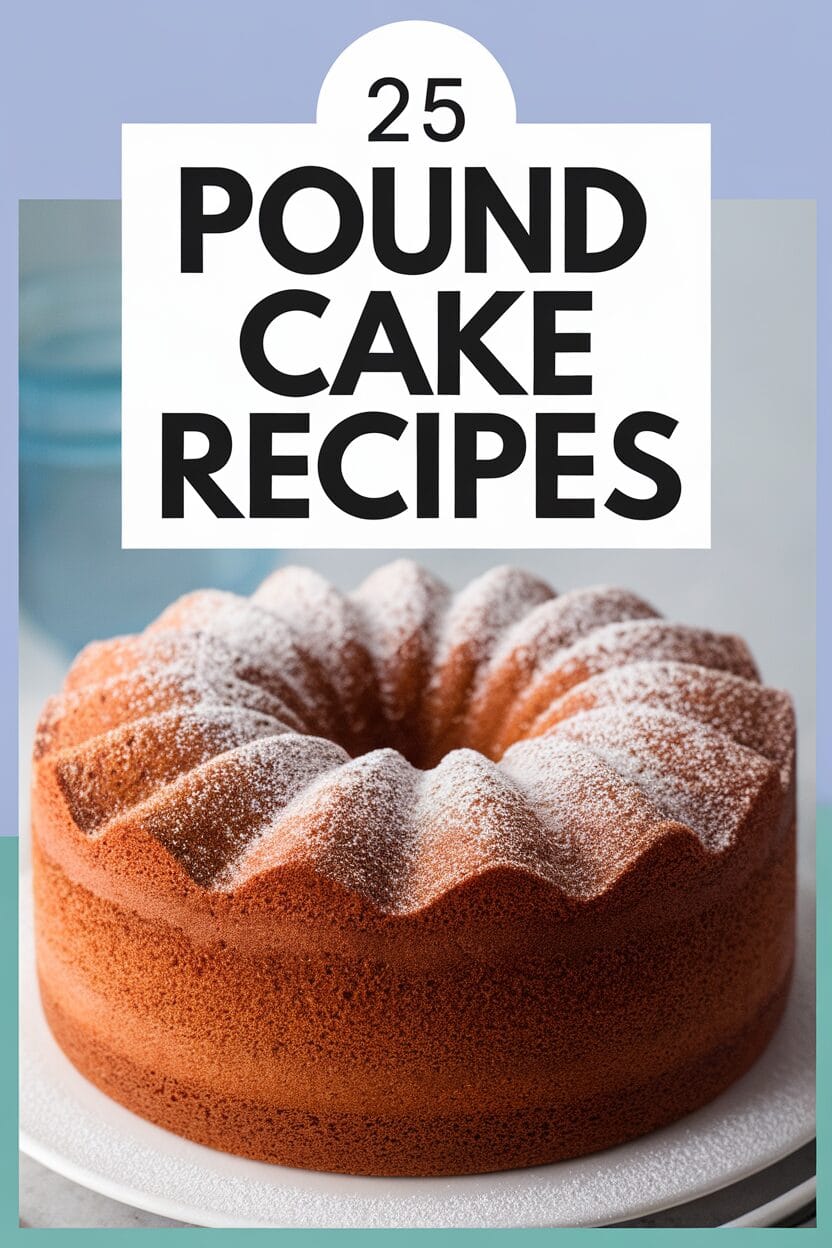 25 pound cake recipes