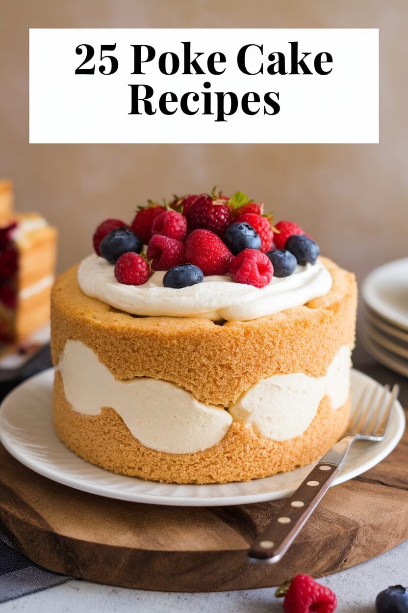 25 poke cake recipes
